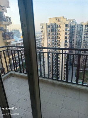 Balcony in 2 BHK Apartment at Aims Golf Avenue I, Sector 75 – for Rent