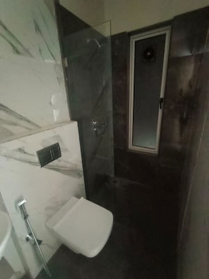 Attached Bathroom in 3 BHK Apartment at Kabra Garnet, Malad West – for Rent