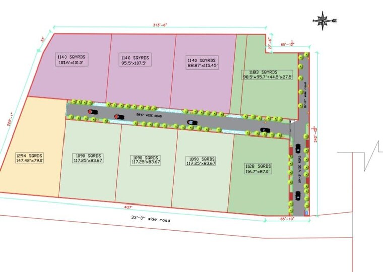 undefined, new colony  1140 Sq.Yd. Plot In New Colony Rewari 10411556