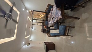 Dining area in 3 BHK Apartment at La Prisma, Dhakoli – for Rent
