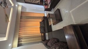 Living Room in 3 BHK Apartment at La Prisma, Dhakoli – for Rent