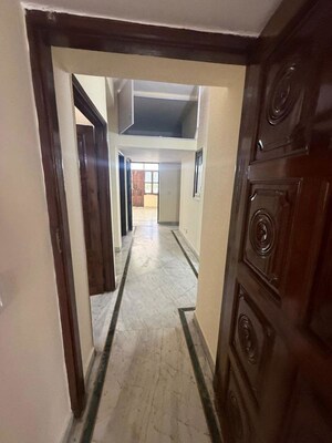 Building Lobby in 3 BHK Builder Floor at Saket – for Rent