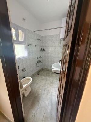 Bathroom in 3 BHK Builder Floor at Saket – for Rent