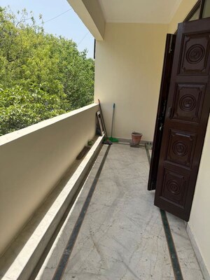 Balcony in 3 BHK Builder Floor at Saket – for Rent