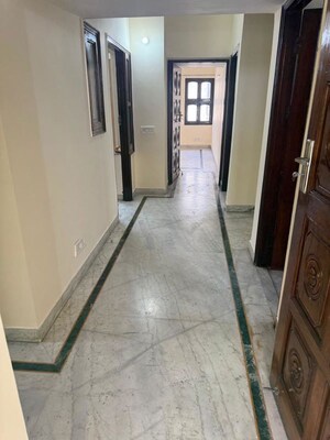 Building Lobby in 3 BHK Builder Floor at Saket – for Rent