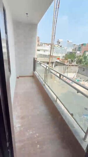 Balcony in 3 BHK Builder Floor at Sant Nagar – for Sale