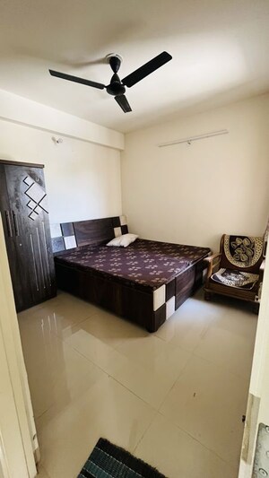 Bedroom in 2 BHK Apartment at Manglam Aadhar, Gandhi Path – for Rent