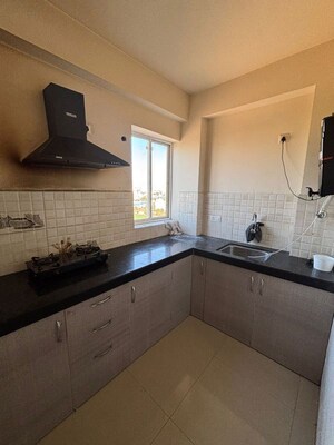 Kitchen in 2 BHK Apartment at Manglam Aadhar, Gandhi Path – for Rent