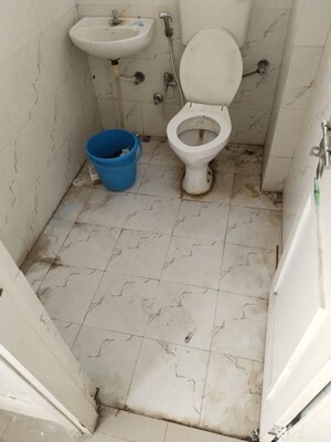 Bathroom in 2 BHK Apartment at Manglam Aadhar, Gandhi Path – for Rent