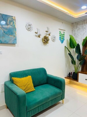 Living Room in 2 BHK Apartment at Greenmark Mayfair Apartments, Tellapur – for Rent