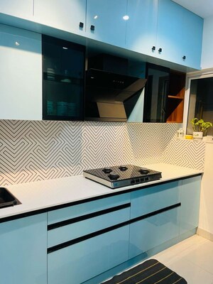 Kitchen in 2 BHK Apartment at Greenmark Mayfair Apartments, Tellapur – for Rent