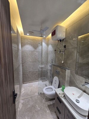 Bathroom in 4 BHK Builder Floor at Ansal API Esencia, Sector 67 – for Sale