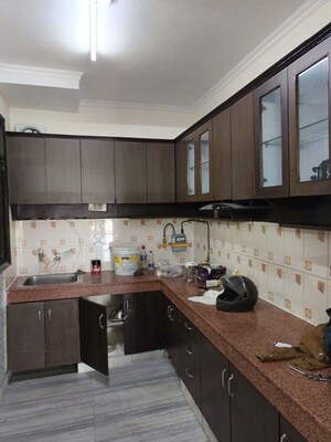 Kitchen in 4 BHK Apartment at Dwarka – for Rent