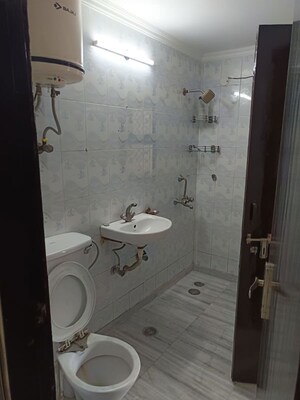 Bathroom in 4 BHK Apartment at Dwarka – for Rent
