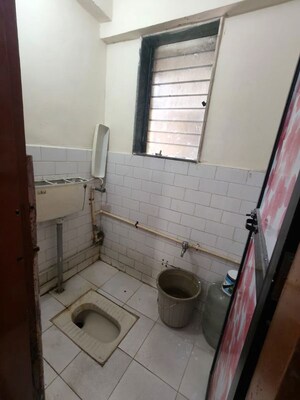 Bathroom in 2 BHK Apartment at Air India Colony, Nerul – for Rent