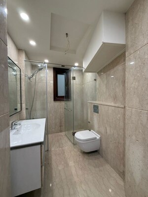 Bathroom in 5 BHK Builder Floor at Ansal API Esencia, Sector 67 – for Sale