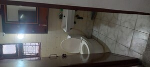 Bathroom in 2 BHK Apartment at Hasanpur – for Rent