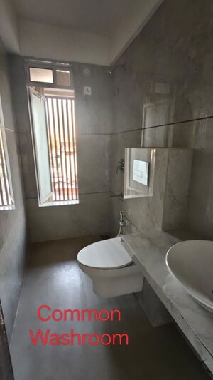 Bathroom in 3 BHK Apartment at Neel Tarang CHS, Nerul Sector 21 – for Rent
