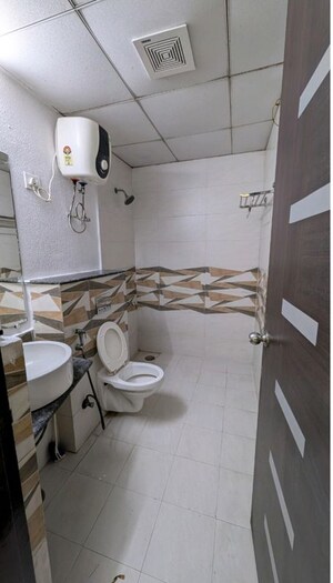 Bathroom in 3.5 BHK Apartment at Gaur Sportswood, Sector 79 – for Rent