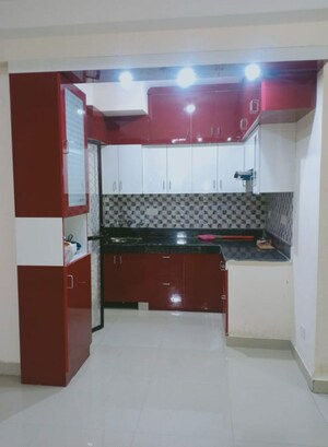 Kitchen in 3 BHK Apartment at SVP Gulmohur Garden, Raj Nagar Extension – for Rent