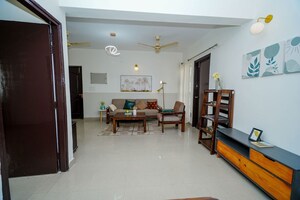 Living Room in 3 BHK Apartment at Sare Crescent Parc, Sector 92 – for Sale