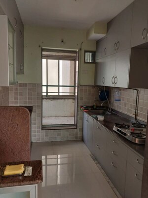 Kitchen in 4 BHK Apartment at Mahavir Square, Manpada – for Rent