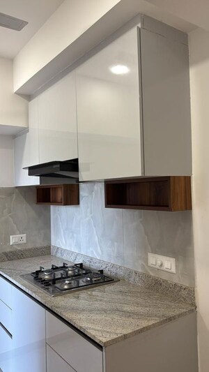 Kitchen in 3 BHK Builder Floor at DLF Gardencity Enclave, Sector 93 – for Rent