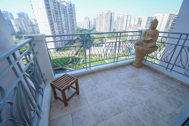 Balcony, dlf-regal-gardens 3 Bedroom 1726 Sq.Ft. Apartment In Sector 90 Gurgaon 10079492
