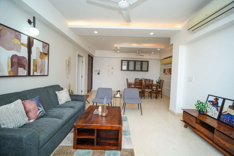 Living Room, dlf-regal-gardens 3 Bedroom 1726 Sq.Ft. Apartment In Sector 90 Gurgaon 10079492