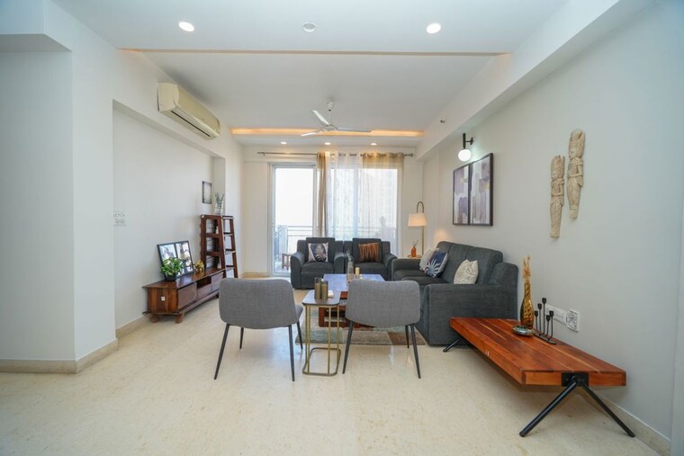 Living Room, dlf-regal-gardens 3 Bedroom 1726 Sq.Ft. Apartment In Sector 90 Gurgaon 10079492