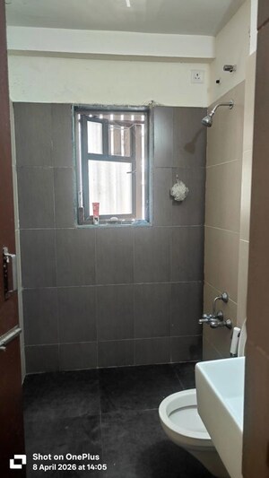 Bathroom in 2 BHK Apartment at Gala Celestia, Near Nirma University On Sg Highway – for Rent