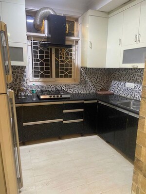 Kitchen in 3 BHK Builder Floor at Ansals Flexi Homes, Sector 57 – for Sale