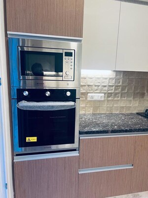 Kitchen in 4 BHK Builder Floor at Sarvapriya Vihar – for Rent