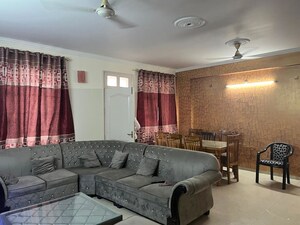 Living Room in 3 BHK Apartment at Indira Nagar – for Rent