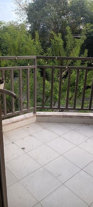 Balcony in 3.5 BHK Builder Floor at Ardee City Palm Grove Heights, Sector 52 – for Rent