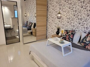 Living Room in 2 BHK Apartment at Kumar Magna City, Manjri Budruk – for Sale