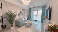 2 BHK + Study Room Apartment For Rent in Dev Leo Tower