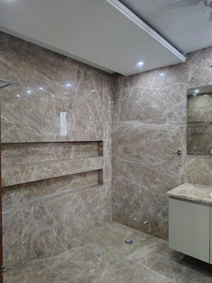 Bathroom in 4 BHK Builder Floor at South Extension – for Rent