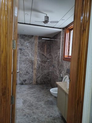 Bathroom in 4 BHK Builder Floor at South Extension – for Rent