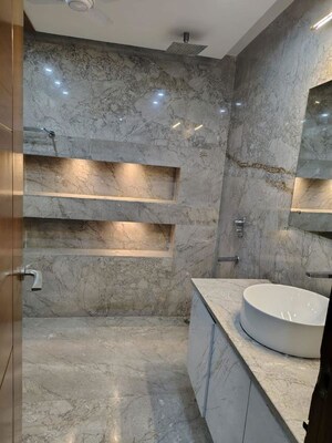 Bathroom in 4 BHK Builder Floor at South Extension – for Rent