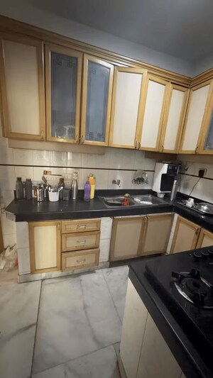 Kitchen in 3 BHK Apartment at Sheikh Sarai Phase 2 – for Sale