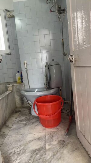 Bathroom in 3 BHK Apartment at Sheikh Sarai Phase 2 – for Sale