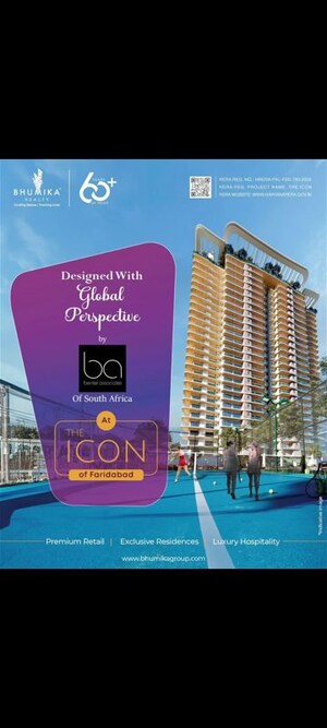 3 BHK Builder Floor – Exterior View View at Bhumika The Icon, Sector 27a - for Sale