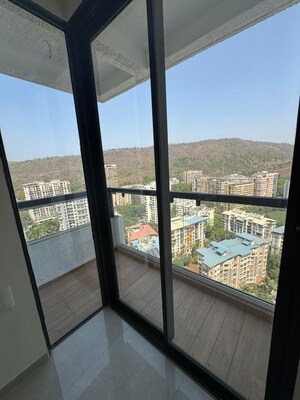 Swimming Pool in 2 BHK Apartment at Damji Shamji Mahavir Spring Tulip Phase 1, Pokhran Road No Two – for Rent