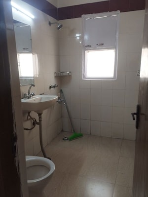 Bathroom in 2 BHK Builder Floor at Greater Kailash I – for Rent
