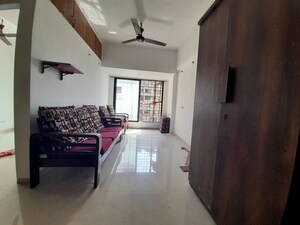 Kitchen in 1 RK Apartment at Royal Palms Garden View, Goregaon East – for Rent
