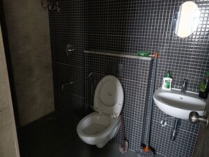 Bathroom in 1 BHK Apartment at Lodha Palava City, Dombivli East – for Rent