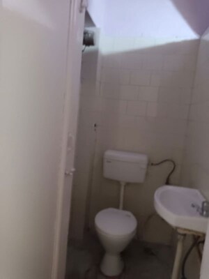 Bathroom in 1 BHK Builder Floor at Amar Colony – for Rent
