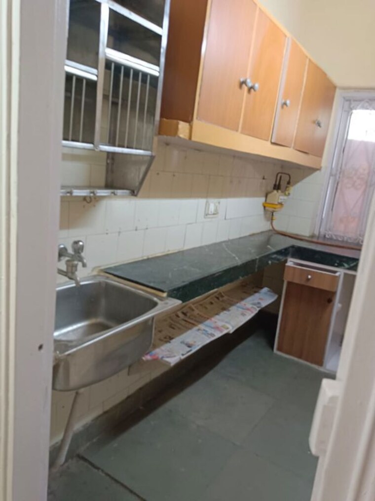 Kitchen, amar colony 1 Bedroom 765 Sq.Ft. Builder Floor In Amar Colony Delhi 10412026