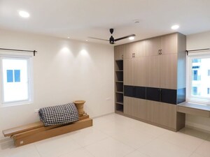 Bedroom in 3 BHK Apartment at Rajapushpa Provincia, Narsingi – for Rent